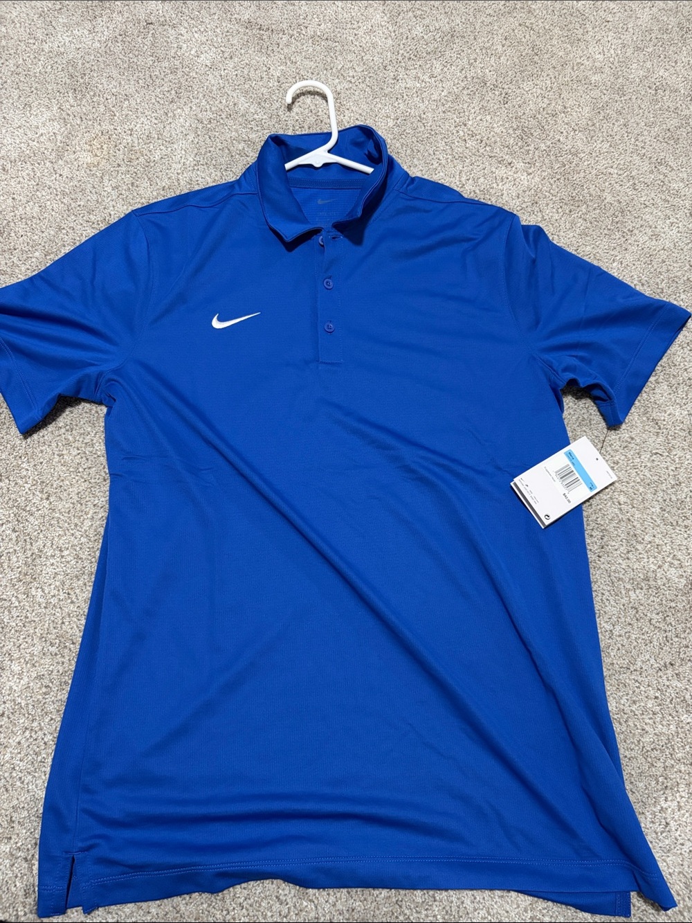 Nike Men’s Blue Dri-FIT Polo Shirt